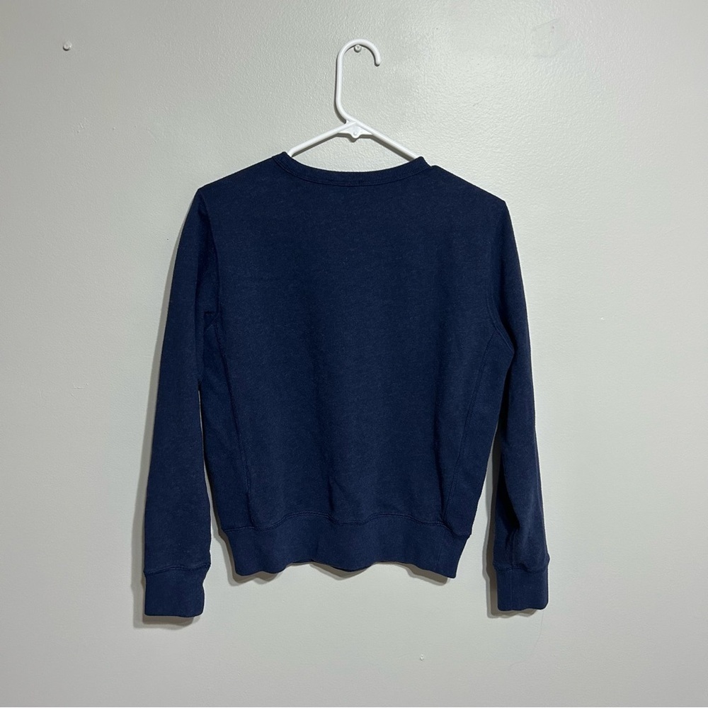 Polo by Ralph Lauren Navy Sweatshirt with Silver Logo - Picture 4 of 4